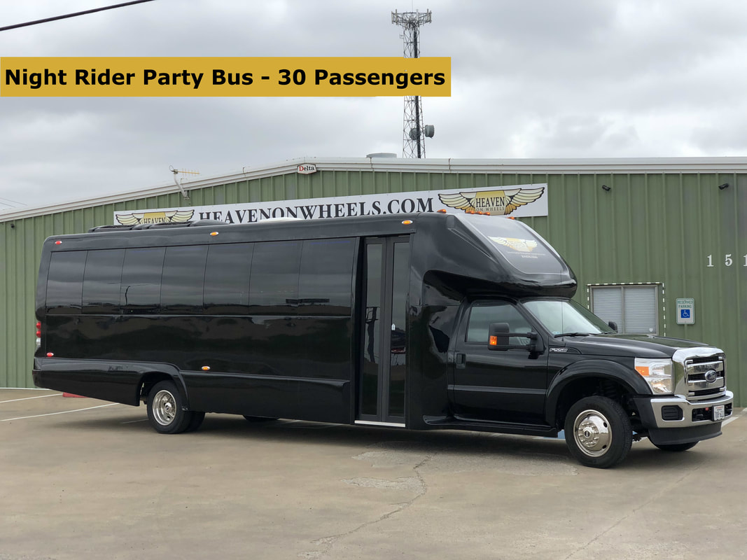 30 passenger party bus dallas