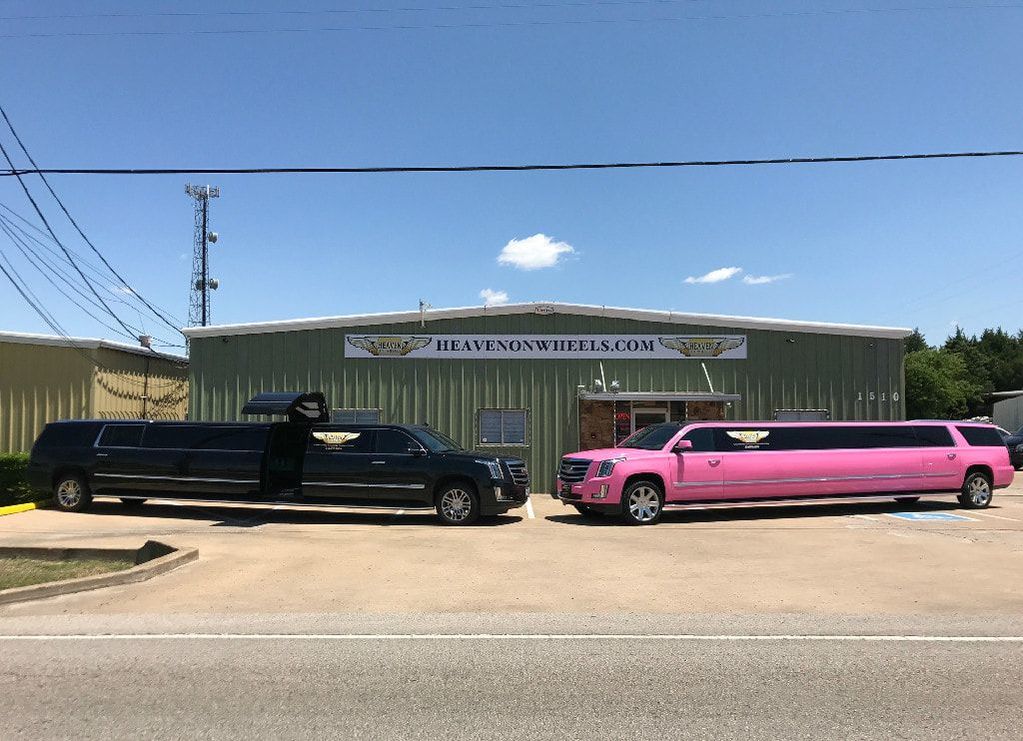 pink cadillac limo